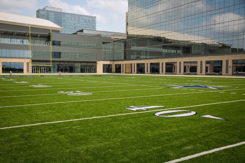 Hellas installed Matrix Helix® Turf at The Star In Frisco, Texas